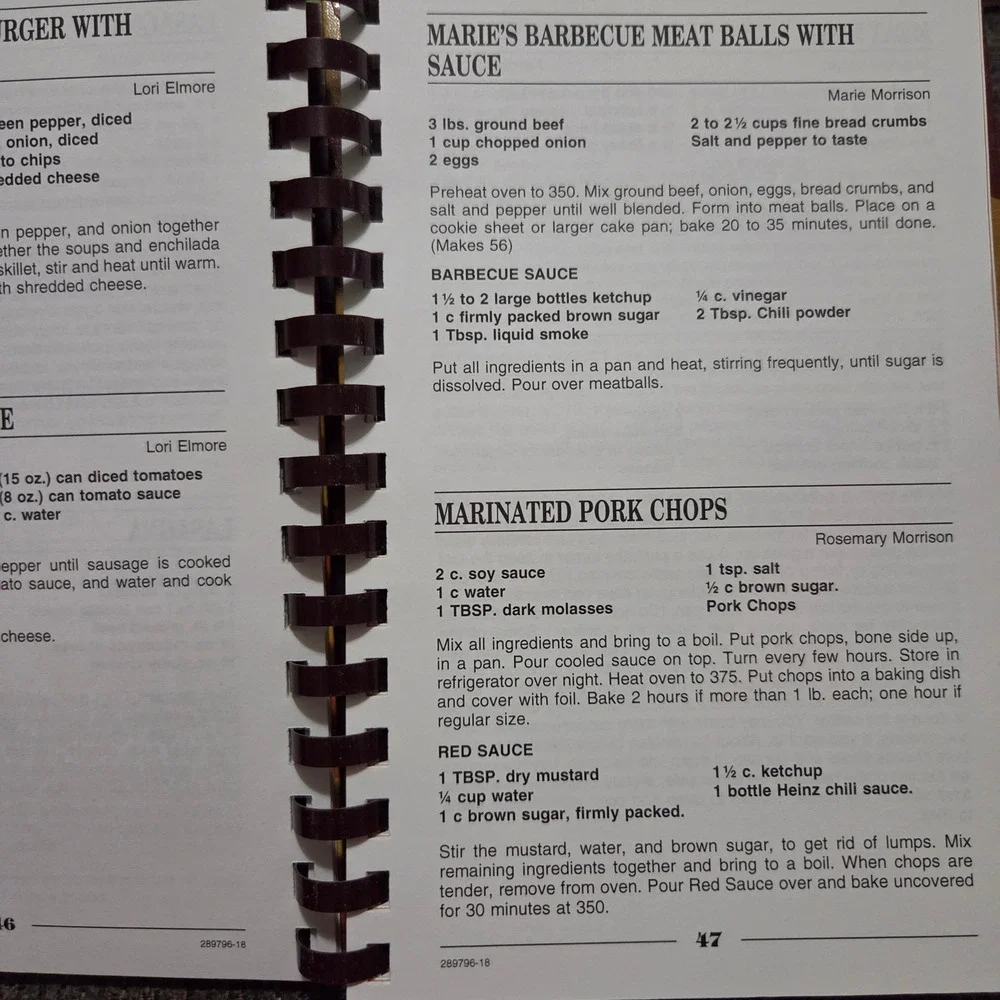 Our Family Heritage Cookbook Edward and Myrtle Morrison 2018 Michigan